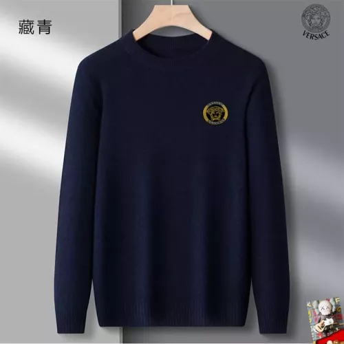 Versace Sweaters Long Sleeved For Men #1375777 $42.00 USD, Wholesale Replica Versace Sweaters