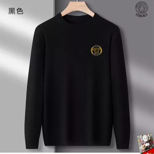 Versace Sweaters Long Sleeved For Men #1375778 $42.00 USD, Wholesale Replica Versace Sweaters
