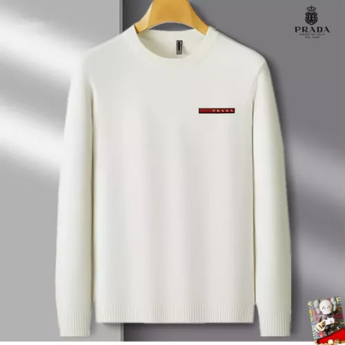 Prada Sweaters Long Sleeved For Men #1375815 $42.00 USD, Wholesale Replica Prada Sweaters
