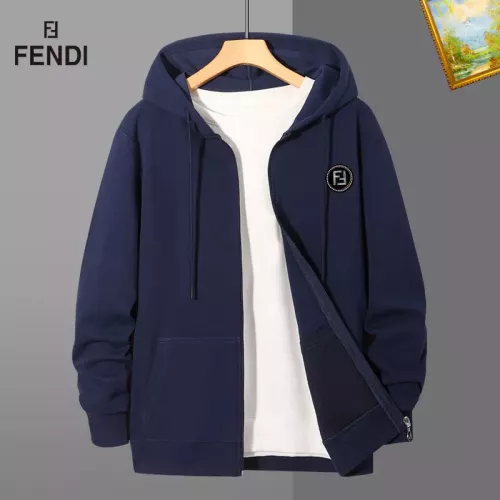 Fendi Hoodies Long Sleeved For Men #1375871 $42.00 USD, Wholesale Replica Fendi Hoodies