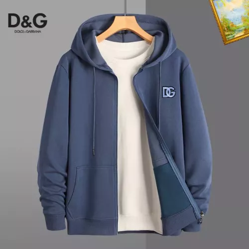 Dolce &amp; Gabbana D&amp;G Hoodies Long Sleeved For Men #1375890 $42.00 USD, Wholesale Replica Dolce &amp; Gabbana D&amp;G Hoodies
