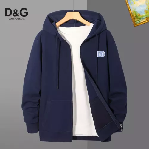 Dolce &amp; Gabbana D&amp;G Hoodies Long Sleeved For Men #1375891 $42.00 USD, Wholesale Replica Dolce &amp; Gabbana D&amp;G Hoodies