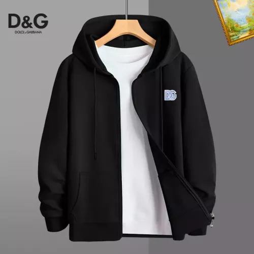 Dolce &amp; Gabbana D&amp;G Hoodies Long Sleeved For Men #1375892 $42.00 USD, Wholesale Replica Dolce &amp; Gabbana D&amp;G Hoodies