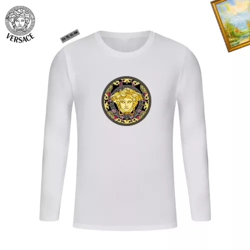 Versace T-Shirts Long Sleeved For Unisex #1375955 $34.00 USD, Wholesale Replica Versace T-Shirts