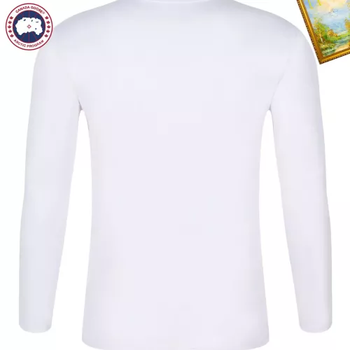 Replica Canada Goose T-Shirts Long Sleeved For Unisex #1375983 $34.00 USD for Wholesale
