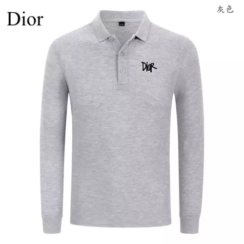 Christian Dior T-Shirts Long Sleeved For Men #1376021 $40.00 USD, Wholesale Replica Christian Dior T-Shirts