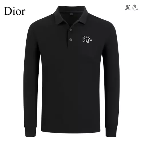Christian Dior T-Shirts Long Sleeved For Men #1376025 $40.00 USD, Wholesale Replica Christian Dior T-Shirts