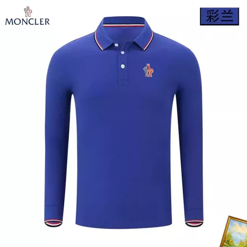 Moncler T-Shirts Long Sleeved For Men #1376050 $40.00 USD, Wholesale Replica Moncler T-Shirts