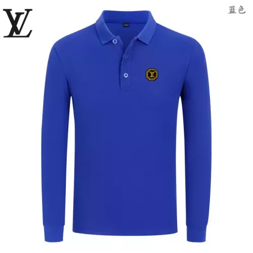 Louis Vuitton LV T-Shirts Long Sleeved For Men #1376078 $40.00 USD, Wholesale Replica Louis Vuitton LV T-Shirts