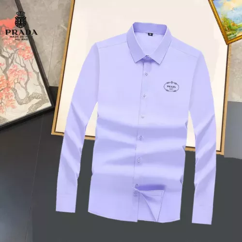 Prada Shirts Long Sleeved For Unisex #1376094 $40.00 USD, Wholesale Replica Prada Shirts