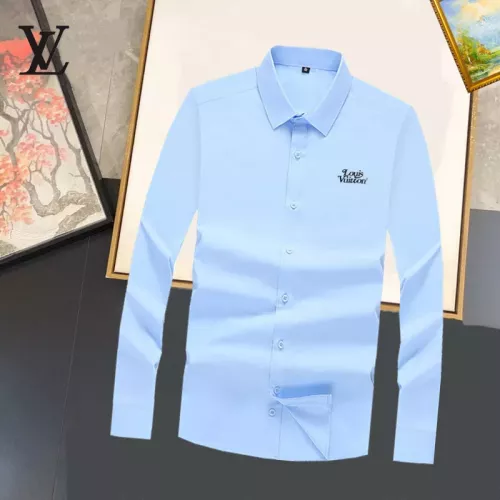 Louis Vuitton LV Shirts Long Sleeved For Unisex #1376111 $40.00 USD, Wholesale Replica Louis Vuitton LV Shirts
