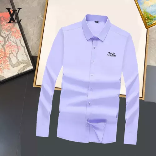 Louis Vuitton LV Shirts Long Sleeved For Unisex #1376112 $40.00 USD, Wholesale Replica Louis Vuitton LV Shirts