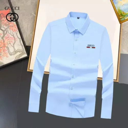 Gucci Shirts Long Sleeved For Unisex #1376117 $40.00 USD, Wholesale Replica Gucci Shirts