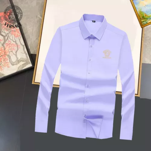 Versace Shirts Long Sleeved For Unisex #1376130 $40.00 USD, Wholesale Replica Versace Shirts