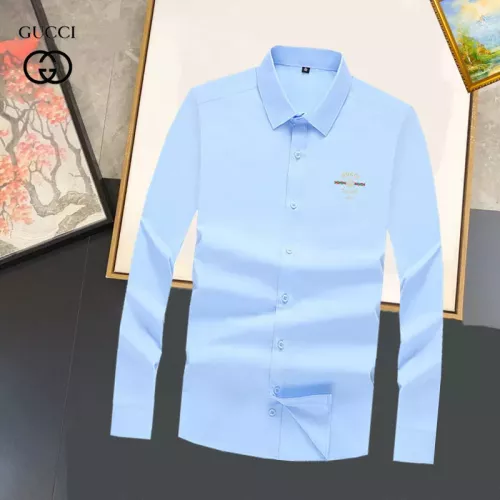 Gucci Shirts Long Sleeved For Unisex #1376135 $40.00 USD, Wholesale Replica Gucci Shirts