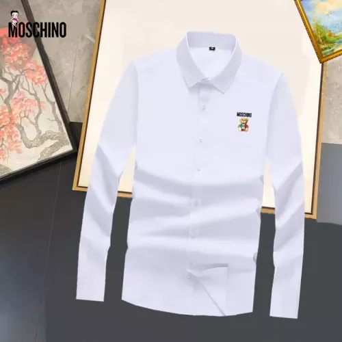 Moschino Shirts Long Sleeved For Unisex #1376146 $40.00 USD, Wholesale Replica Moschino Shirts