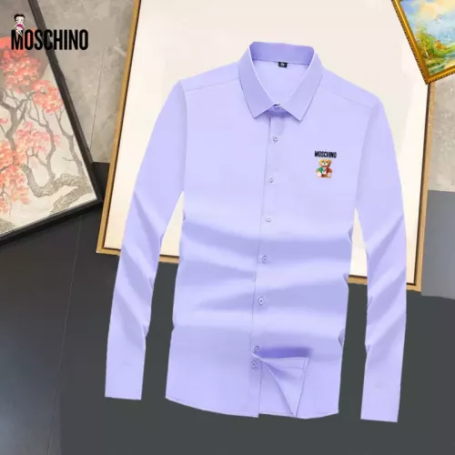 Moschino Shirts Long Sleeved For Unisex #1376148 $40.00 USD, Wholesale Replica Moschino Shirts