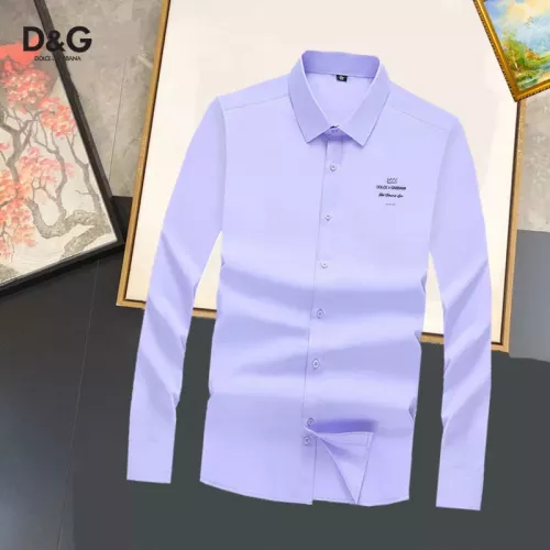 Dolce &amp; Gabbana D&amp;G Shirts Long Sleeved For Unisex #1376191 $40.00 USD, Wholesale Replica Dolce &amp; Gabbana D&amp;G Shirts