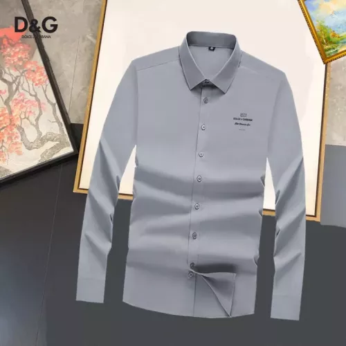 Dolce &amp; Gabbana D&amp;G Shirts Long Sleeved For Unisex #1376192 $40.00 USD, Wholesale Replica Dolce &amp; Gabbana D&amp;G Shirts