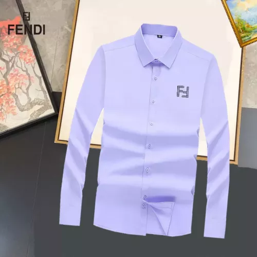 Fendi Shirts Long Sleeved For Unisex #1376209 $40.00 USD, Wholesale Replica Fendi Shirts
