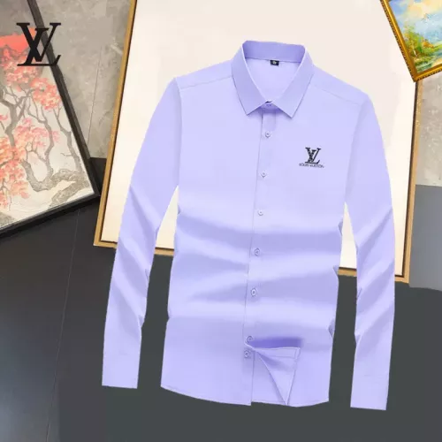 Louis Vuitton LV Shirts Long Sleeved For Unisex #1376215 $40.00 USD, Wholesale Replica Louis Vuitton LV Shirts