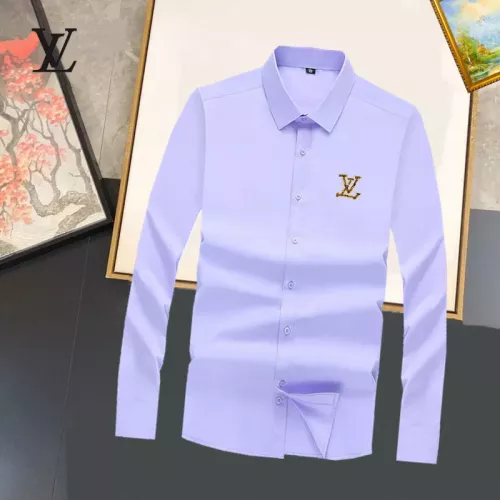 Louis Vuitton LV Shirts Long Sleeved For Unisex #1376227 $40.00 USD, Wholesale Replica Louis Vuitton LV Shirts
