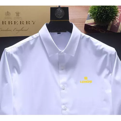 Replica Balenciaga Shirts Long Sleeved For Unisex #1376245 $40.00 USD for Wholesale