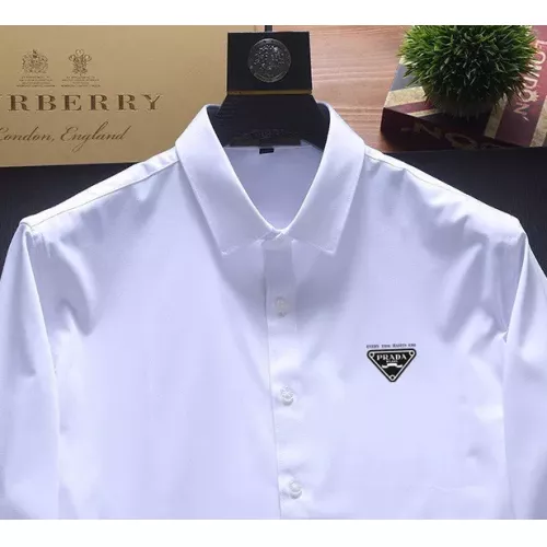 Replica Prada Shirts Long Sleeved For Unisex #1376254 $40.00 USD for Wholesale