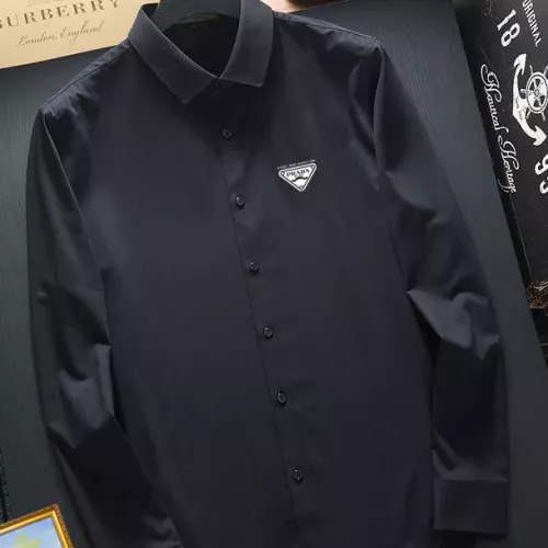 Prada Shirts Long Sleeved For Unisex #1376255 $40.00 USD, Wholesale Replica Prada Shirts