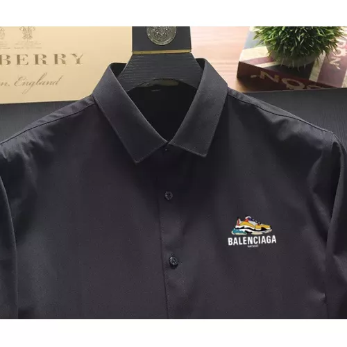 Replica Balenciaga Shirts Long Sleeved For Unisex #1376269 $40.00 USD for Wholesale