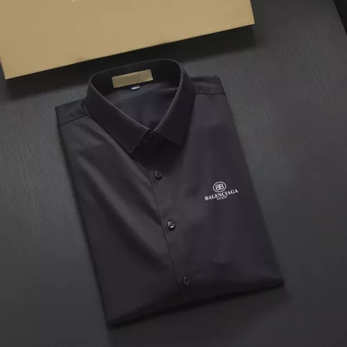 Replica Balenciaga Shirts Long Sleeved For Unisex #1376288 $40.00 USD for Wholesale
