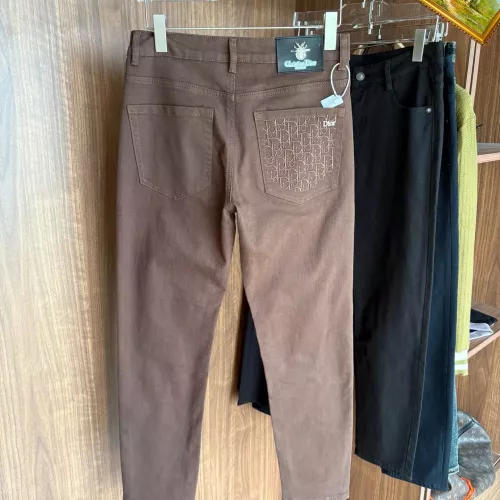Replica Christian Dior Jeans For Men #1376347 $48.00 USD for Wholesale