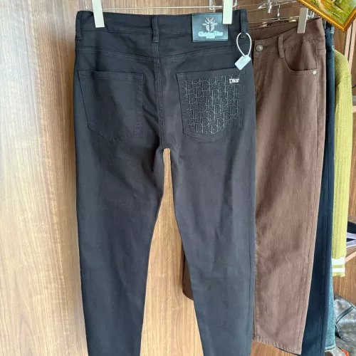 Replica Christian Dior Jeans For Men #1376348 $48.00 USD for Wholesale