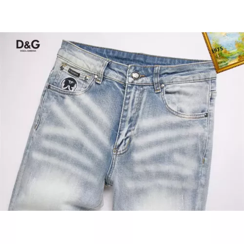 Replica Dolce & Gabbana D&G Jeans For Men #1376372 $48.00 USD for Wholesale