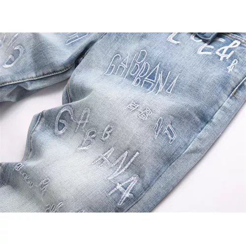 Replica Dolce & Gabbana D&G Jeans For Men #1376377 $48.00 USD for Wholesale