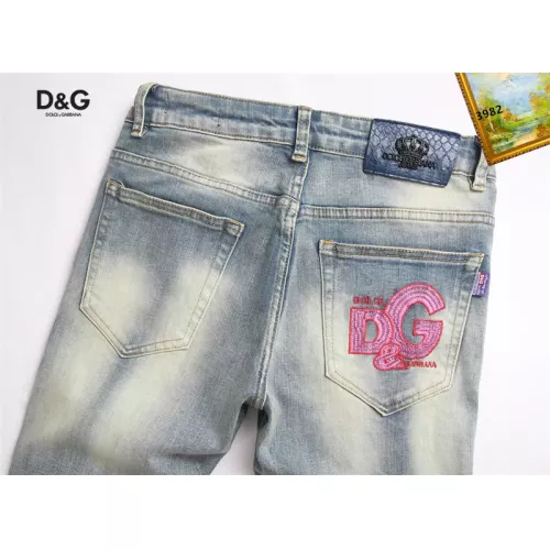 Replica Dolce & Gabbana D&G Jeans For Men #1376382 $48.00 USD for Wholesale