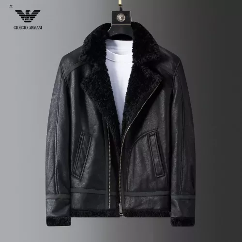 Armani Jackets Long Sleeved For Men #1376396 $128.00 USD, Wholesale Replica Armani Jackets
