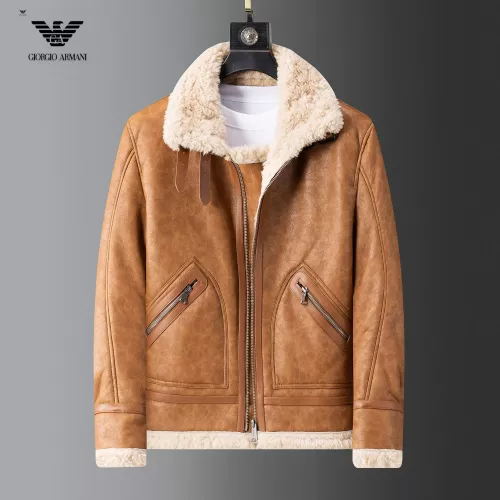 Armani Jackets Long Sleeved For Men #1376397 $128.00 USD, Wholesale Replica Armani Jackets
