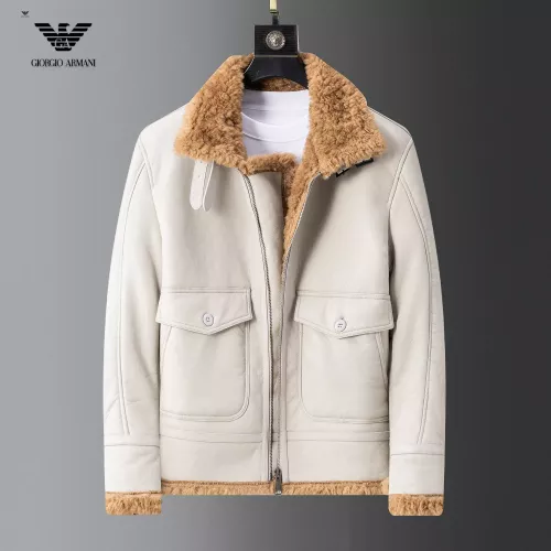 Armani Jackets Long Sleeved For Men #1376399 $128.00 USD, Wholesale Replica Armani Jackets