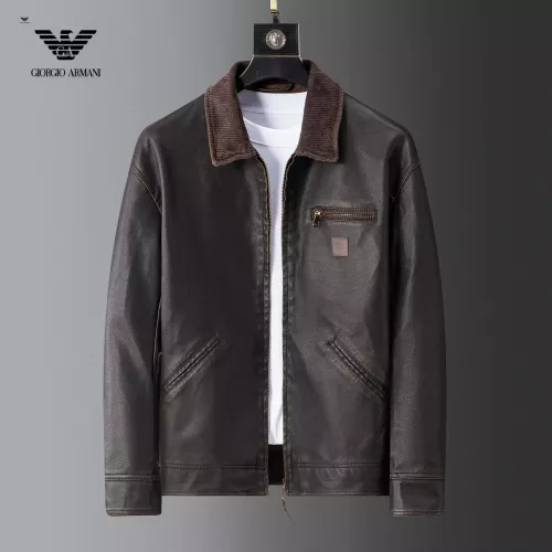 Armani Jackets Long Sleeved For Men #1376407 $115.00 USD, Wholesale Replica Armani Jackets