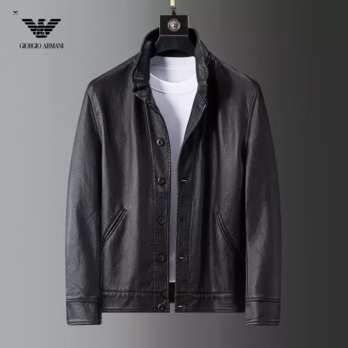 Armani Jackets Long Sleeved For Men #1376411 $115.00 USD, Wholesale Replica Armani Jackets