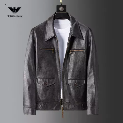 Armani Jackets Long Sleeved For Men #1376414 $115.00 USD, Wholesale Replica Armani Jackets