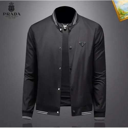 Prada Jackets Long Sleeved For Men #1376424 $82.00 USD, Wholesale Replica Prada Jackets