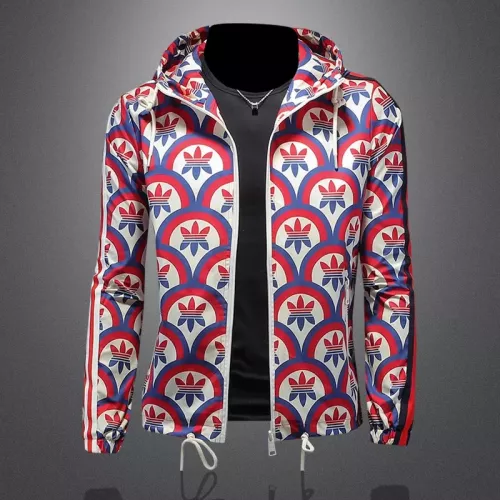 Adidas Jackets Long Sleeved For Men #1376438 $82.00 USD, Wholesale Replica Adidas Jackets