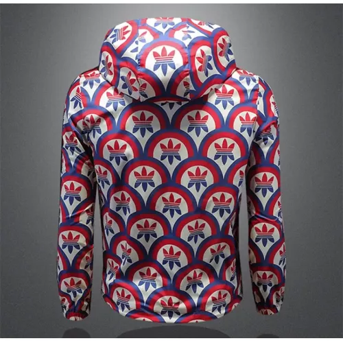 Replica Adidas Jackets Long Sleeved For Men #1376438 $82.00 USD for Wholesale
