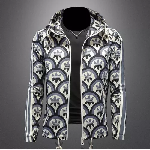Adidas Jackets Long Sleeved For Men #1376440 $82.00 USD, Wholesale Replica Adidas Jackets