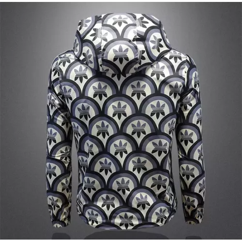 Replica Adidas Jackets Long Sleeved For Men #1376440 $82.00 USD for Wholesale
