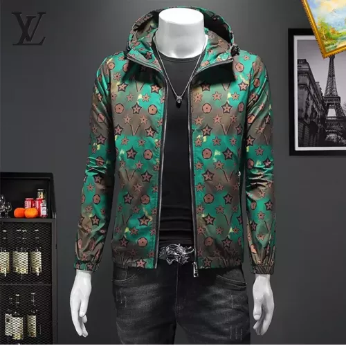 Louis Vuitton LV Jackets Long Sleeved For Men #1376441 $82.00 USD, Wholesale Replica Louis Vuitton LV Jackets