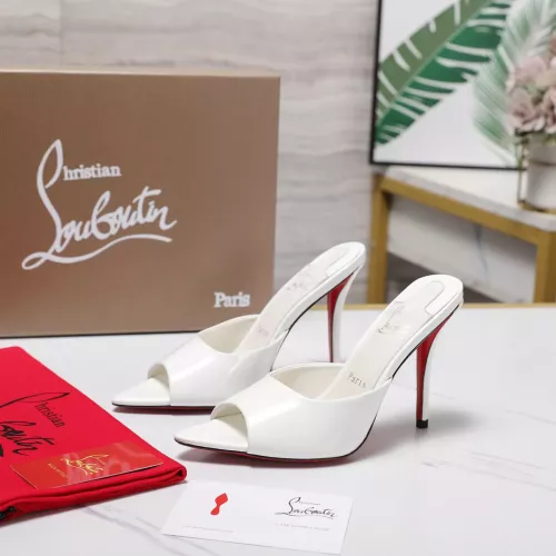 Christian Louboutin CL Slippers For Women #1376527 $105.00 USD, Wholesale Replica Christian Louboutin CL Slippers