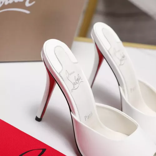 Replica Christian Louboutin CL Slippers For Women #1376527 $105.00 USD for Wholesale